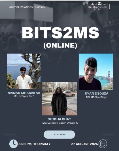 BITS2MS Alumni Session