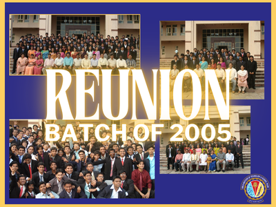 BITS Goa 2005 Batch Reunion Poster