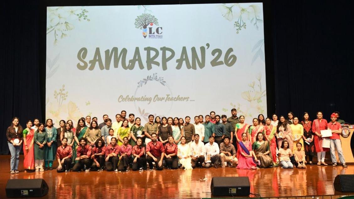 Faculty felicitated at Samarpan 2026