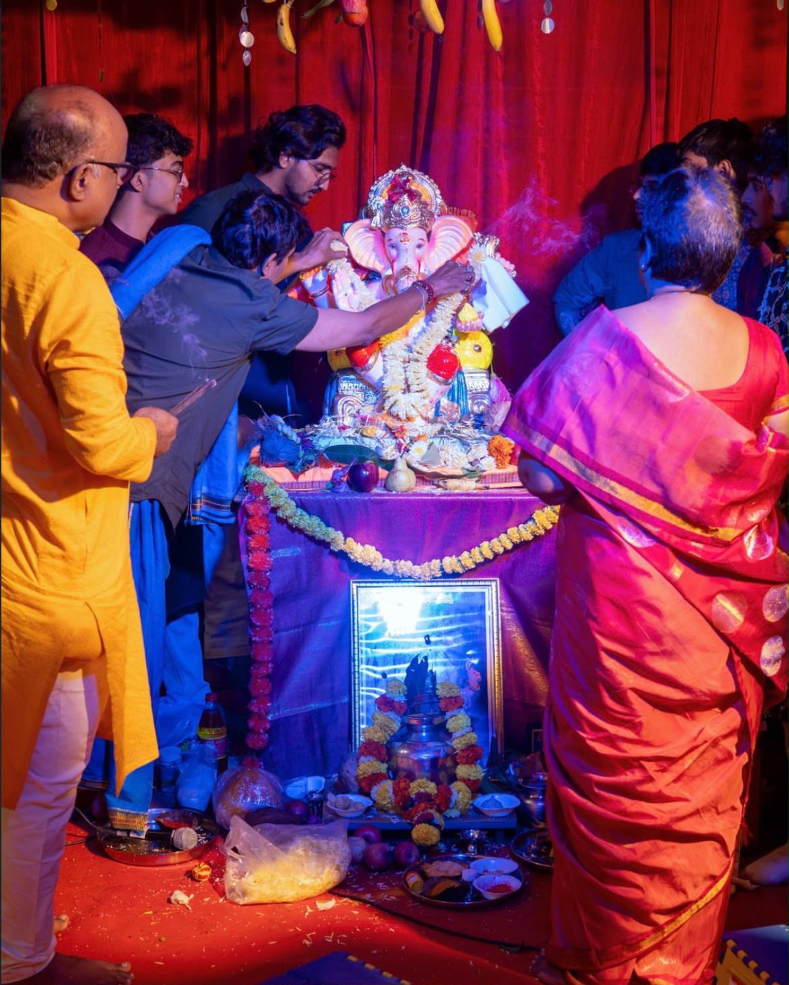 Ganesh Chaturthi celebration