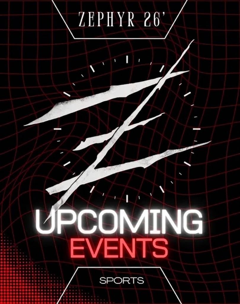 Zephyr 2026 upcoming events poster