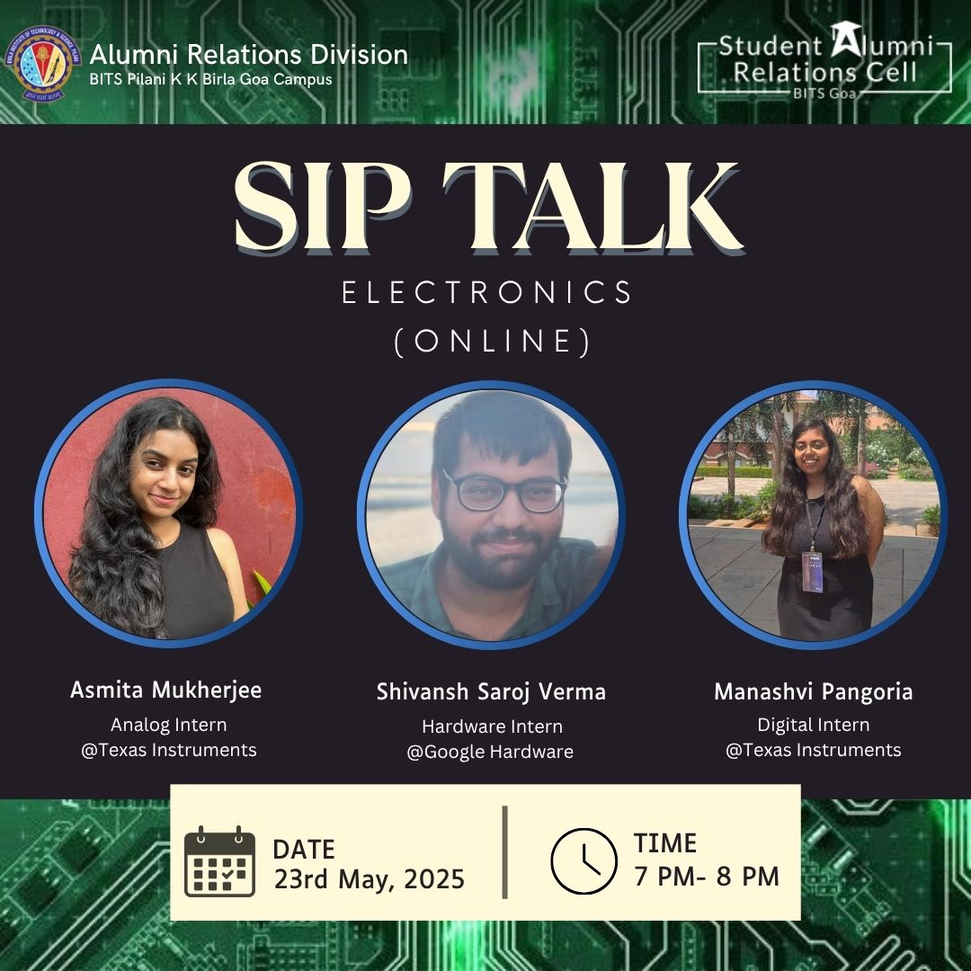 Electronics SIP Talk 2025