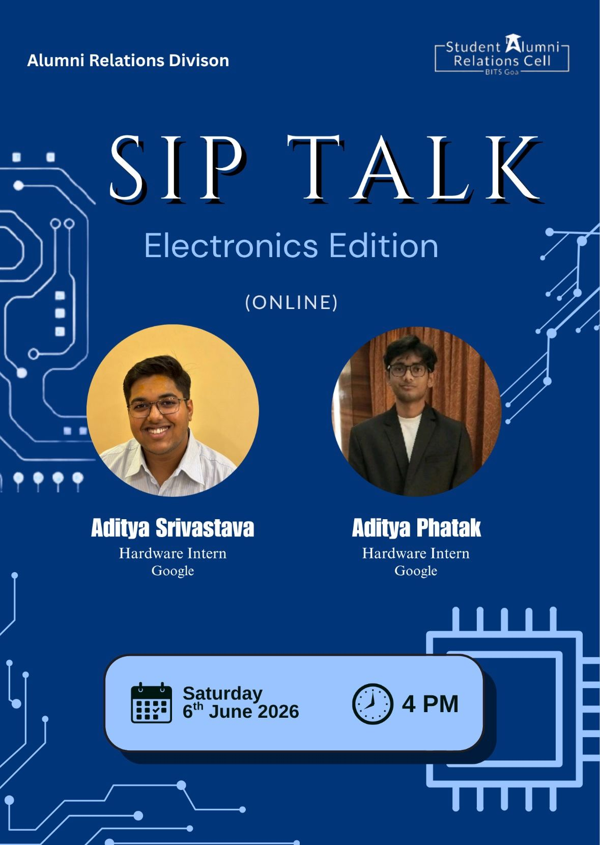 SIP Talks: Electronics Edition